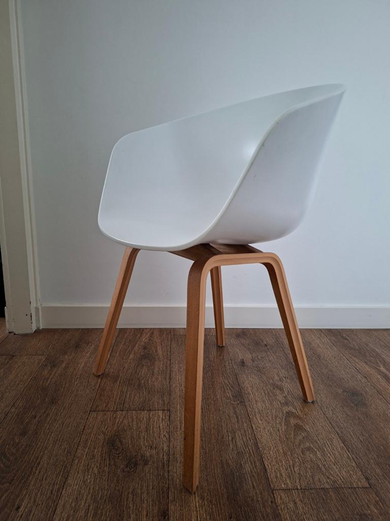 Hay designstoelen (4), Scandinavisch design, Wit, Zo goed als nieuw, Vier