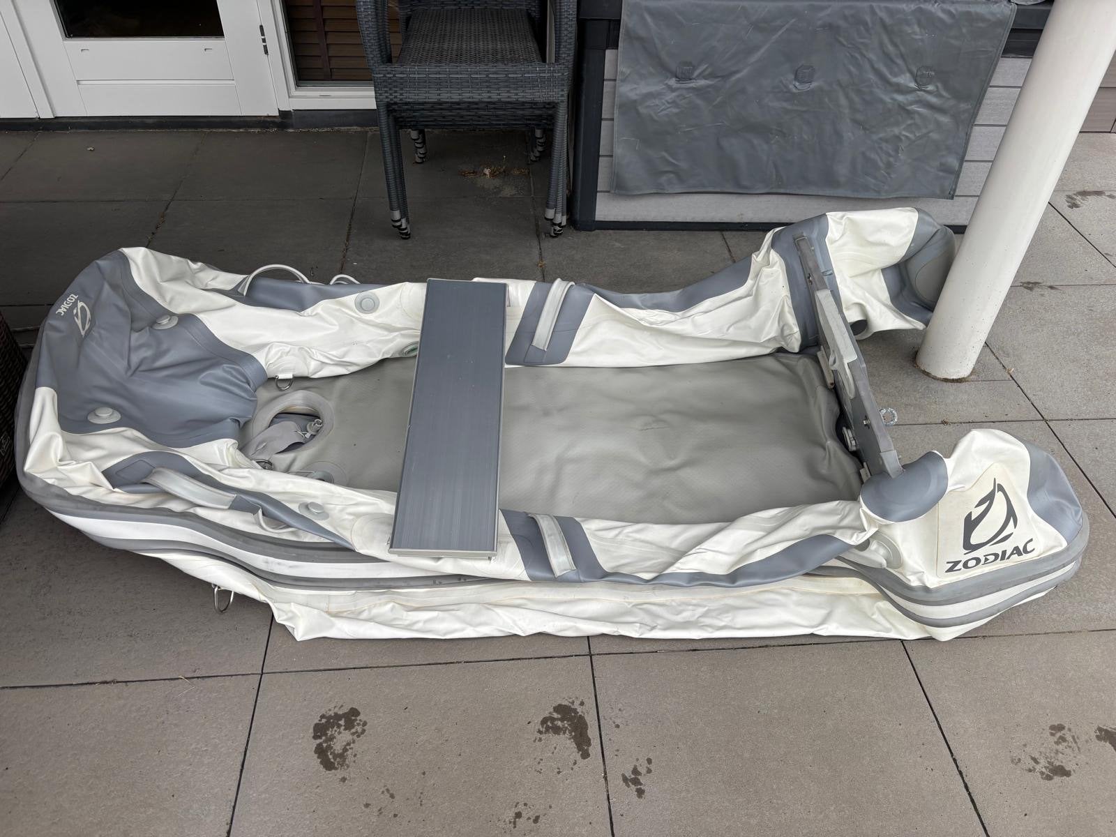 Zodiac Cadet Aero 230 rubberboot - Zo goed als nieuw!, Watersport en Boten, Rubberboten, Airdeck, Ophalen, Afdekzeil, Zodiac