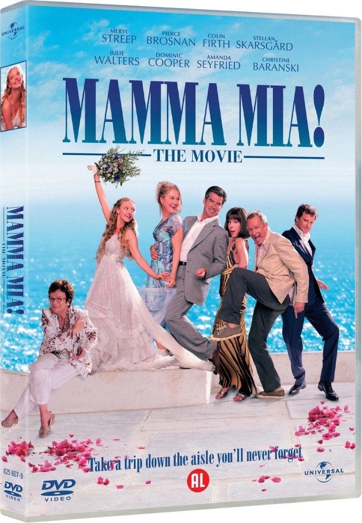 DVD Mamma Mia! The Movie (Nieuw in seal), Engels, Alle leeftijden, Romantische komedie, Nederlands
