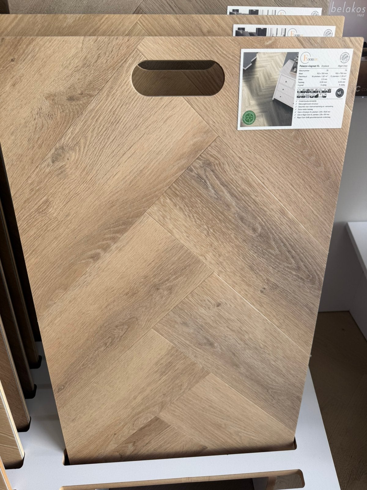 Foto 7 van PVC VISGRAAT VAN BELAKOS – GELEGD €55,- PER M²