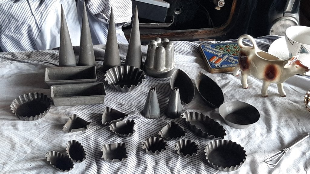 oude antieke?  bakkerij bakkers vormpje benodigheden, Ophalen of Verzenden