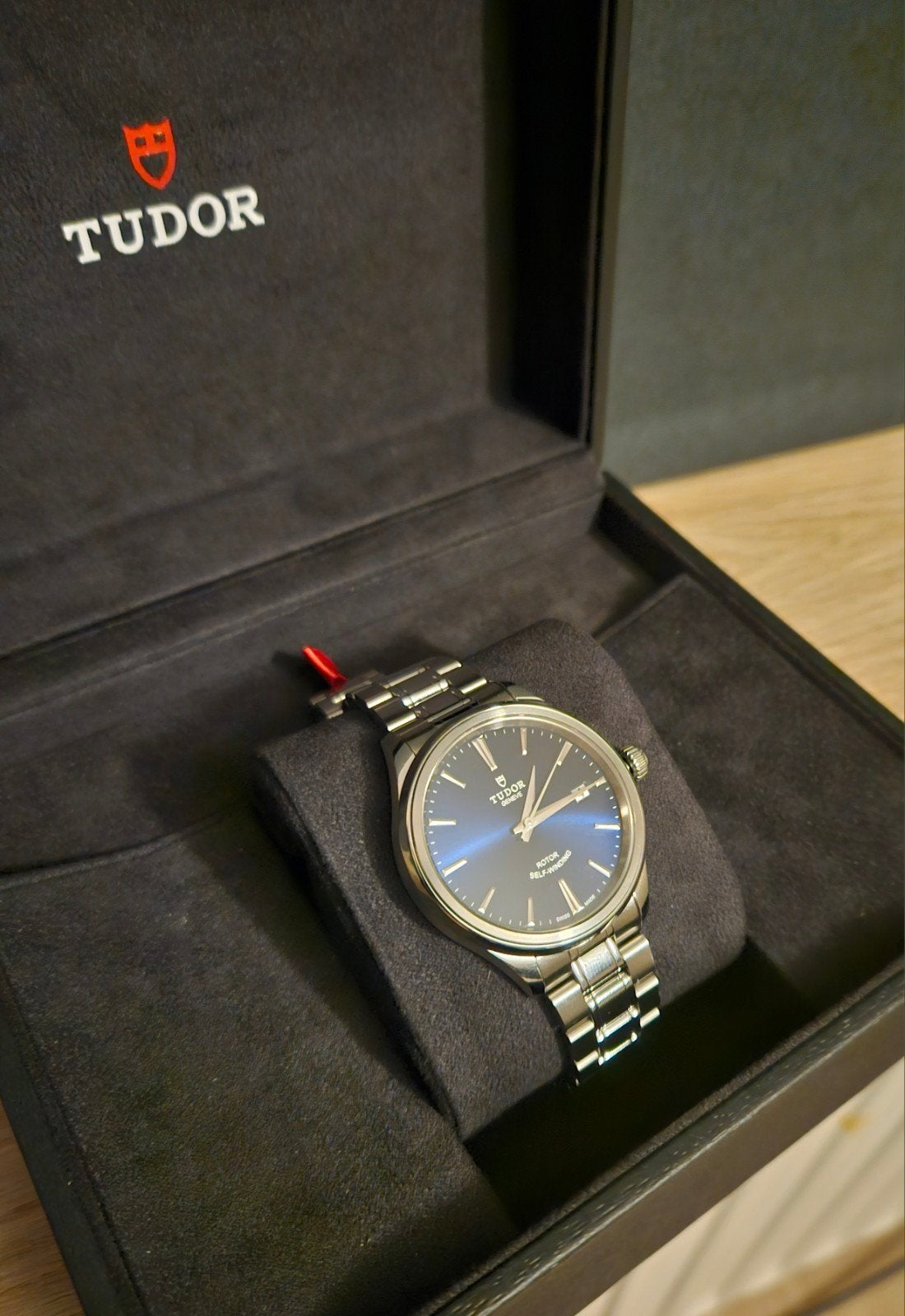 Tudor Style horloge full set, Overige merken, Staal, Staal, Polshorloge
