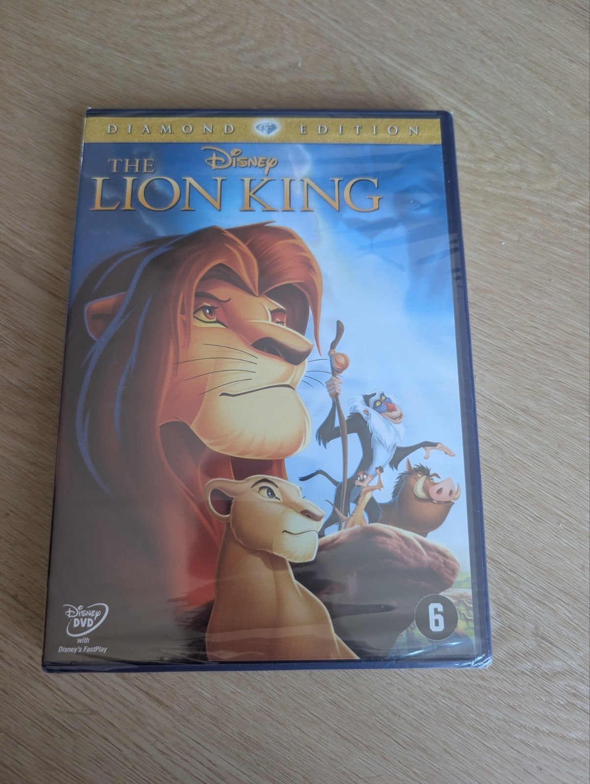 Disney DVD The Lion King (De Leeuwenkoning) - Nieuw in seal, Avontuur, Ophalen of Verzenden, Vanaf 6 jaar, Nieuw in verpakking