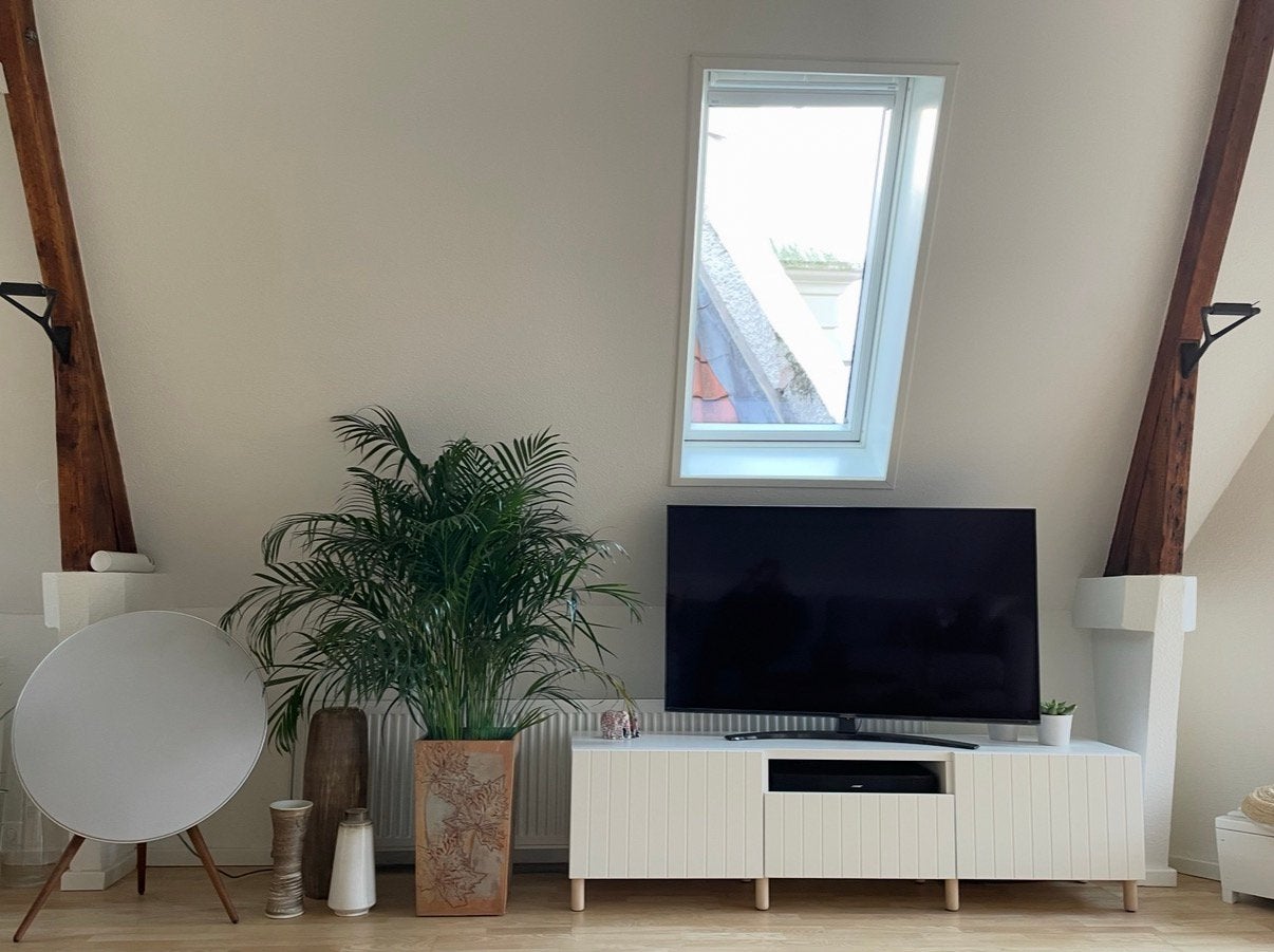 Tv-meubel BESTÅ, IKEA wit/Förvaltare wit, 180x42x39 cm, Ophalen, 150 tot 200 cm, Zo goed als nieuw, IKEA