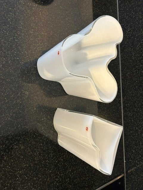 Ittala Aalto en Sonetti vazen, Gebruikt, Wit, Glas, 15 cm