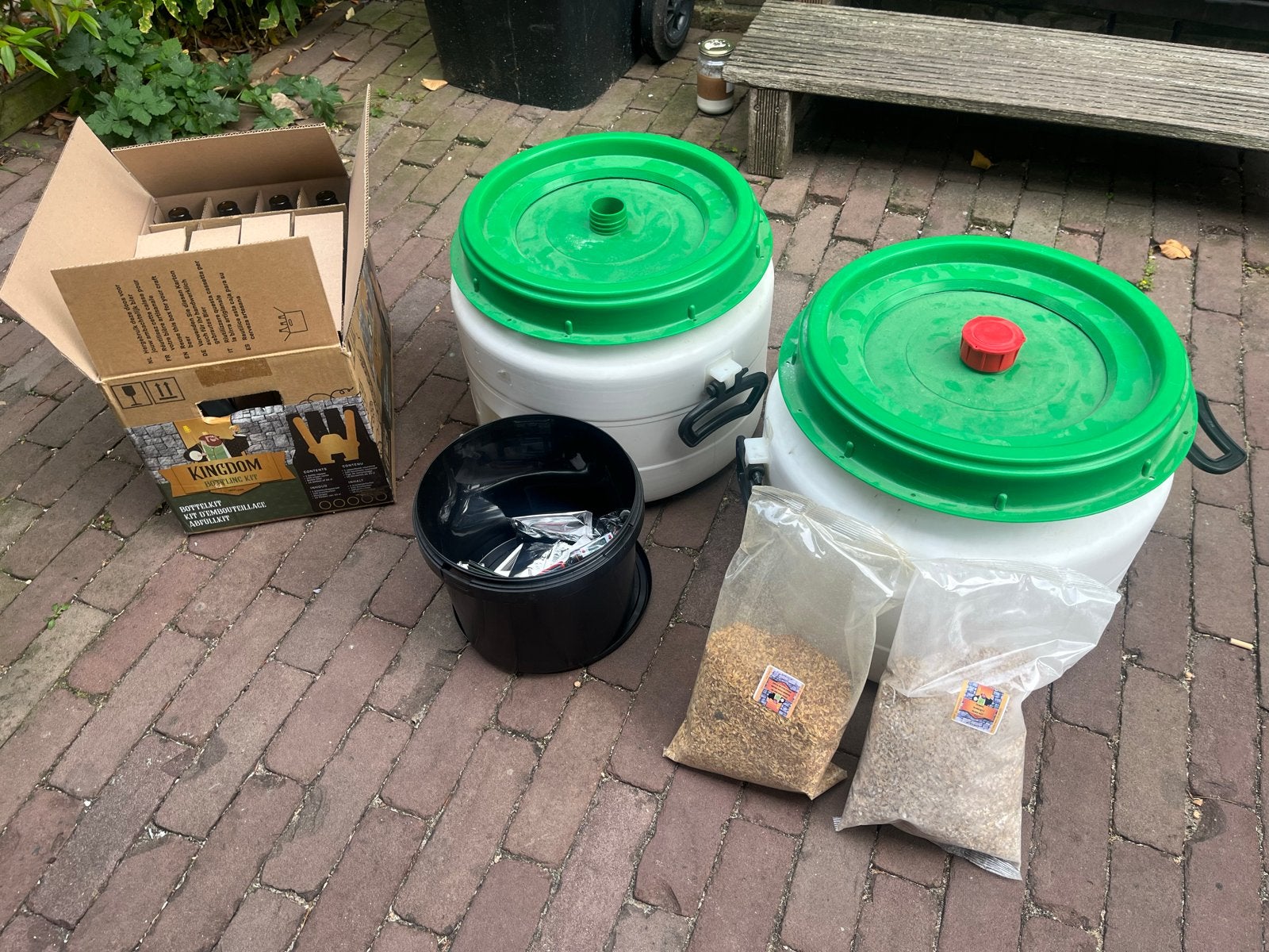 Bierbrouw starterspakket - Compleet voor thuisbrouwen, Ophalen, Gebruikt