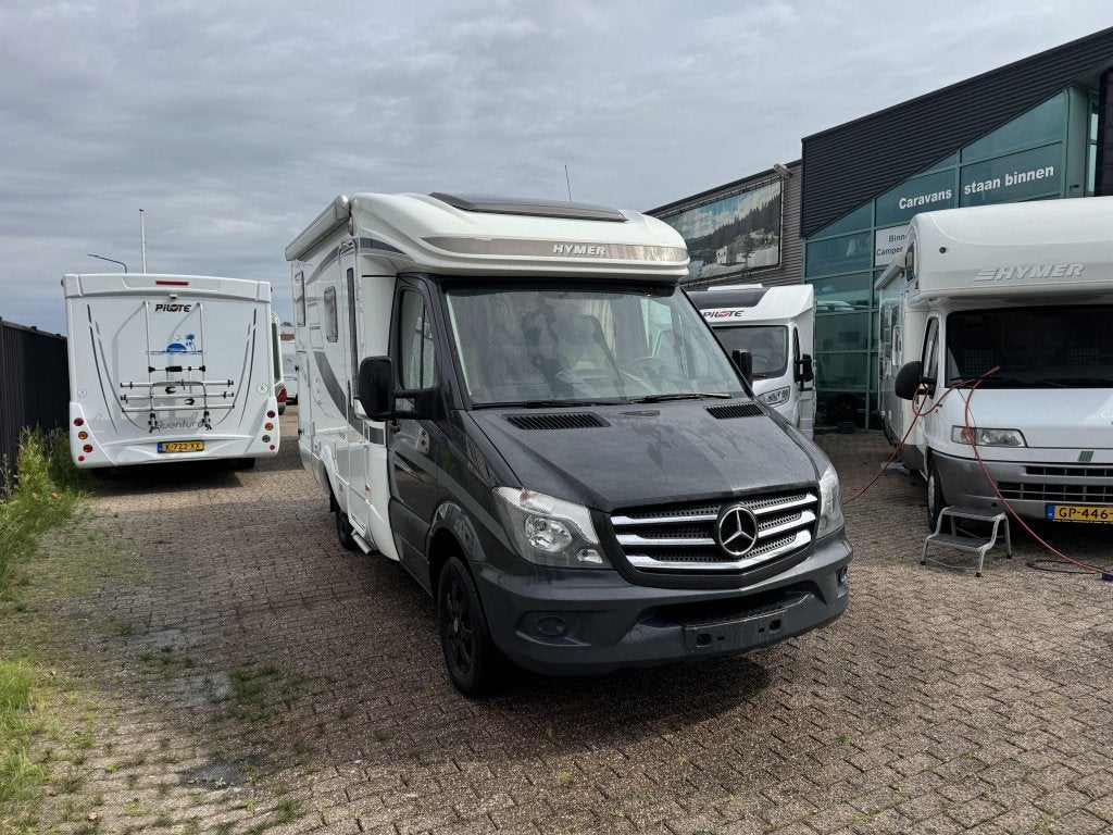 Hymer Van 520 S Enkele bedden een ruimtewonder slechts 630cm, Caravans en Kamperen, Campers, Automaat, Luifel, 6 tot 7 meter, Bedrijf