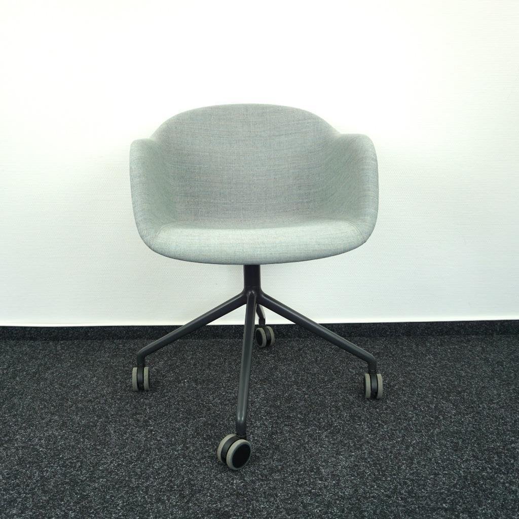 Muuto Fiber Vergaderstoelen | Blauw/Groen Gemêleerd, Gebruikt, -, Blauw, -