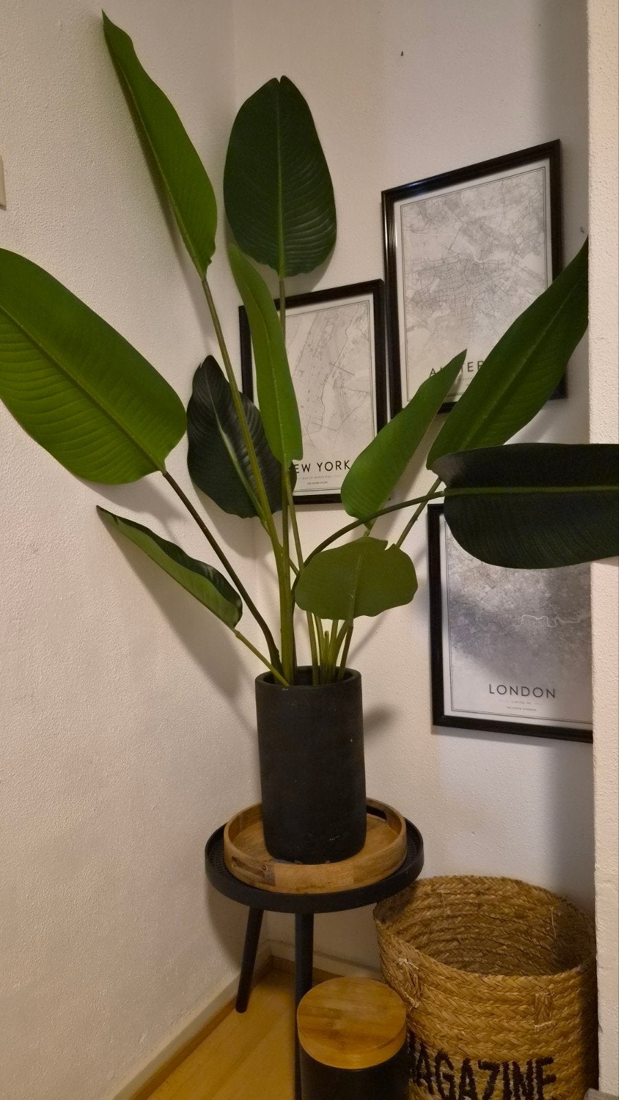Grote Kunstplant Strelitzia, Ophalen of Verzenden, Zo goed als nieuw, Binnen