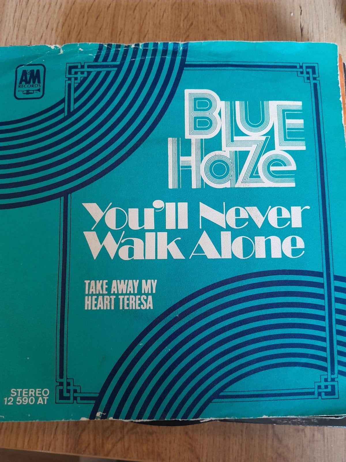 Blue haze 7inch you,ll never walk alone, Cd's en Dvd's, Vinyl Singles, Ophalen of Verzenden, Zo goed als nieuw, Pop