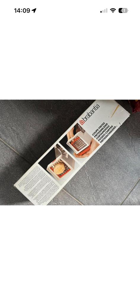 patatsnijder, Huis en Inrichting, Keuken | Potten en Pannen, Ophalen of Verzenden, Gebruikt