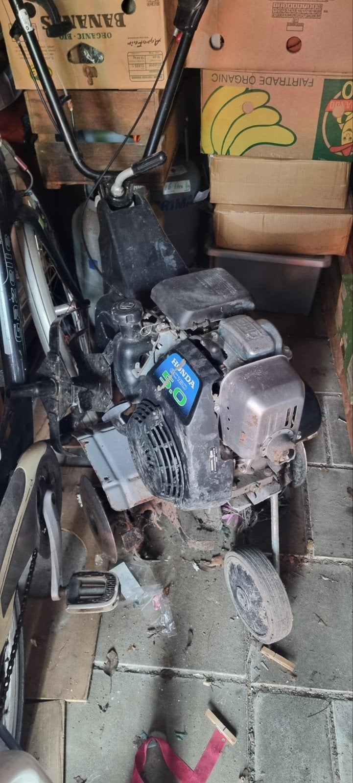 Honda GC160 5.0 Benzine Tuinfrees - Gebruikt, Ophalen, Gebruikt, Benzine, Honda