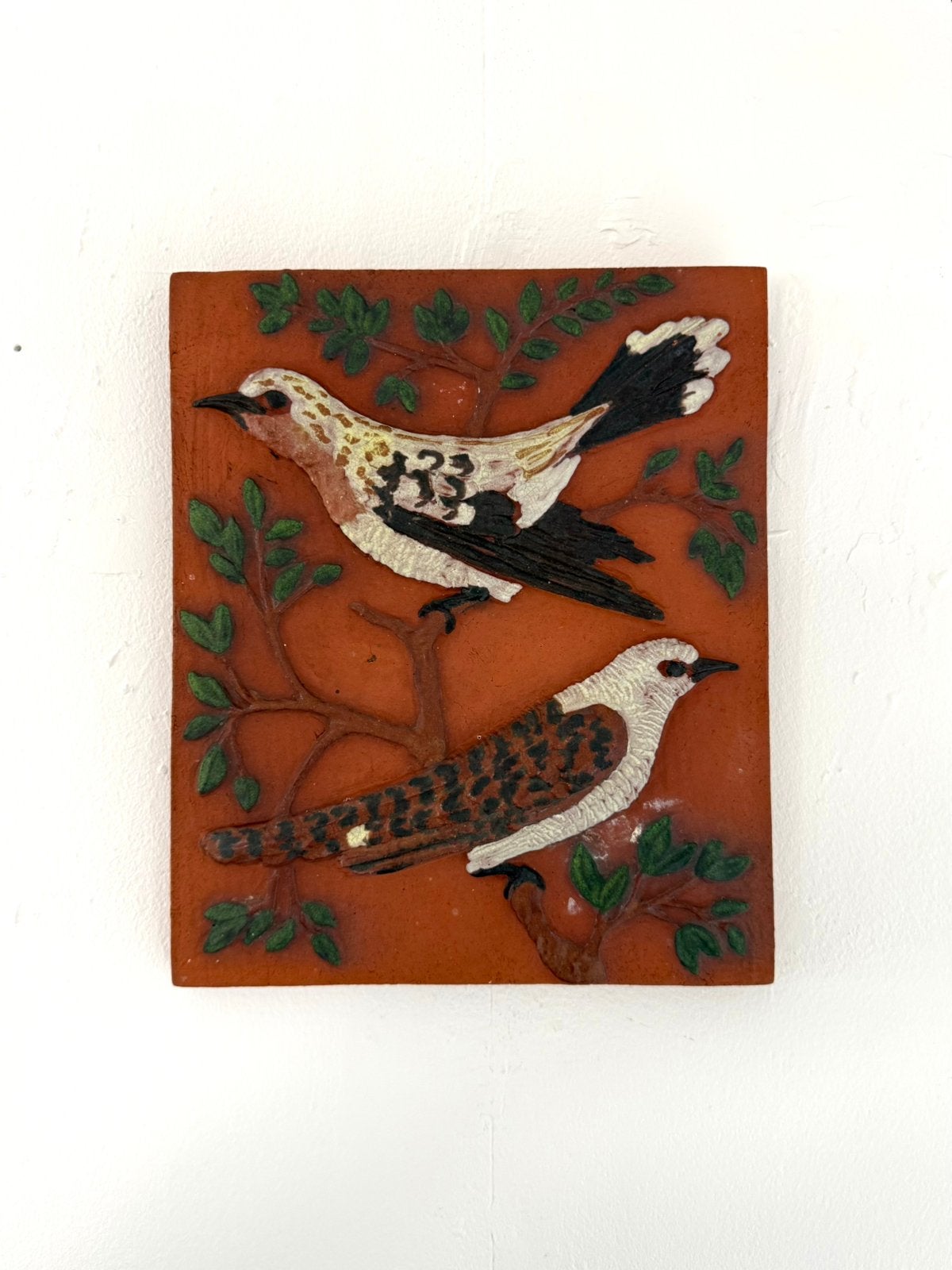 Keramieken wandplaquette, Knabstrub Keramik ‘60, Knabstrub Keramik, 28 cm, Knabstrub Keramik, Vintage