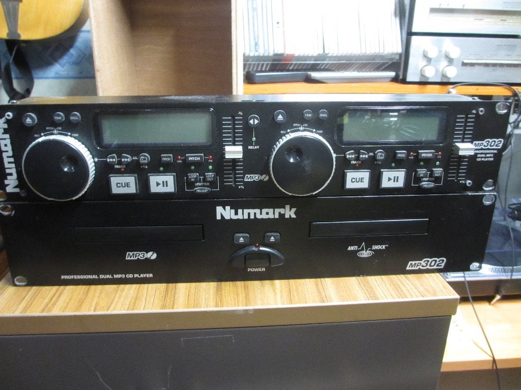 dubbele cd speler met mp3, Ophalen, Gebruikt, Numark