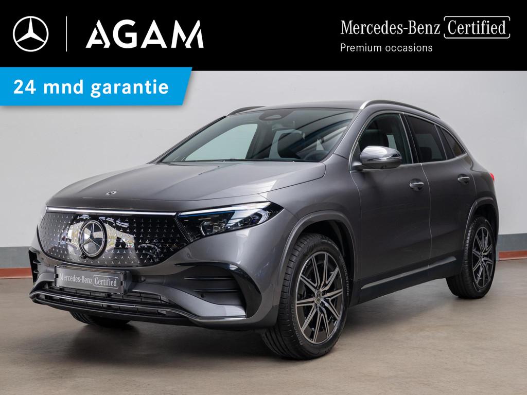 Mercedes-Benz EQA 250+ Business Solution AMG 71 kWh Panorama, Auto's, Mercedes-Benz, Gebruikt, Zwart, 445 min, SUV of Terreinwagen