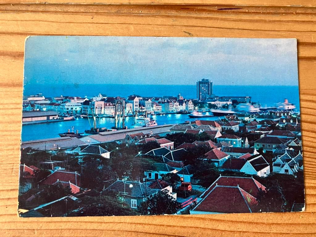 Ansichtkaart Curacao, willemstad, Ophalen of Verzenden