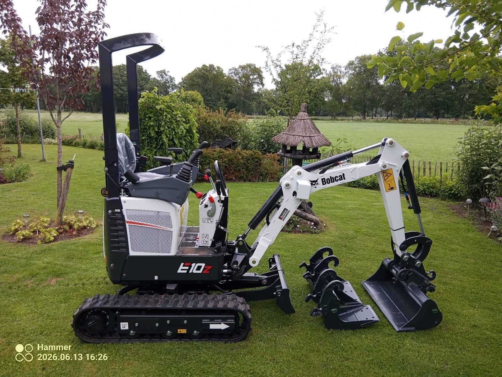 Bobcat E10z Minigraver - Compact en Krachtig, Tuin en Terras, Ophalen
