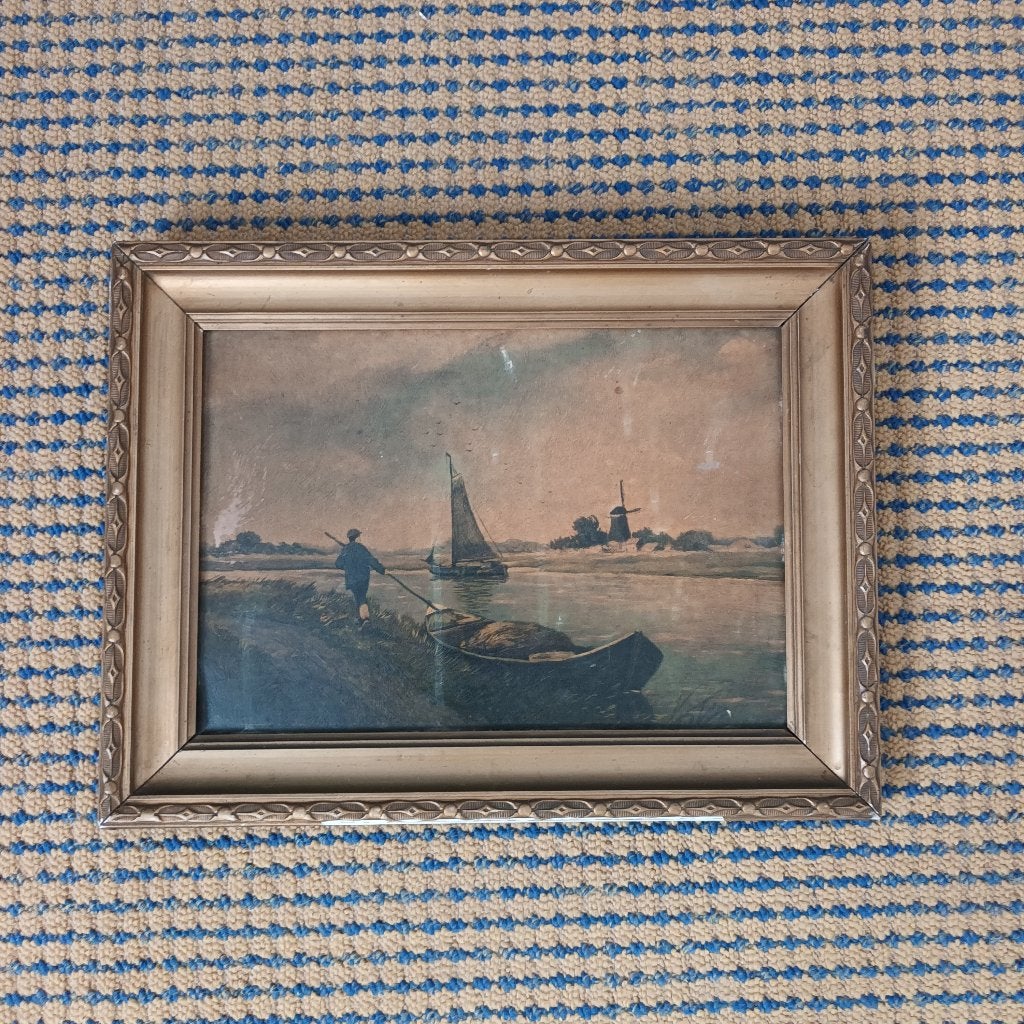 schilderij, Ophalen, Overige stijlen, Landschap, Overige technieken