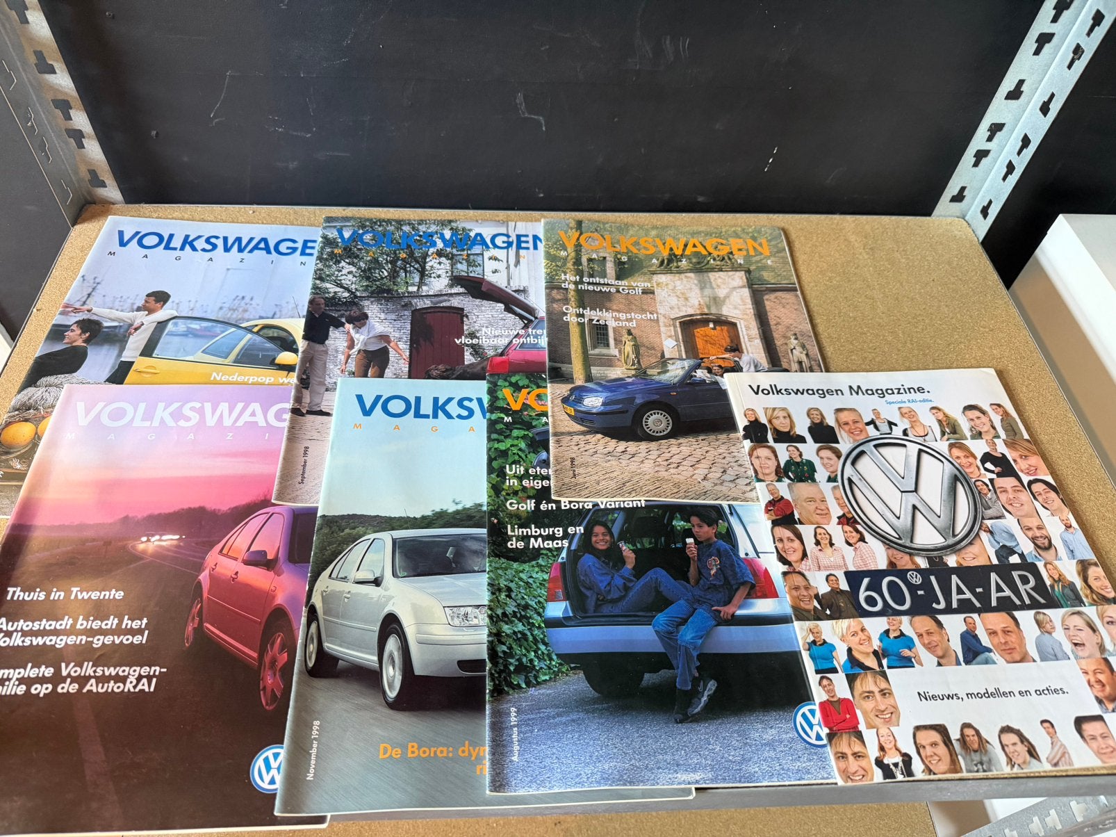 7x Volkswagen Magazine’s 1999, Ophalen of Verzenden, Zo goed als nieuw, Overige typen