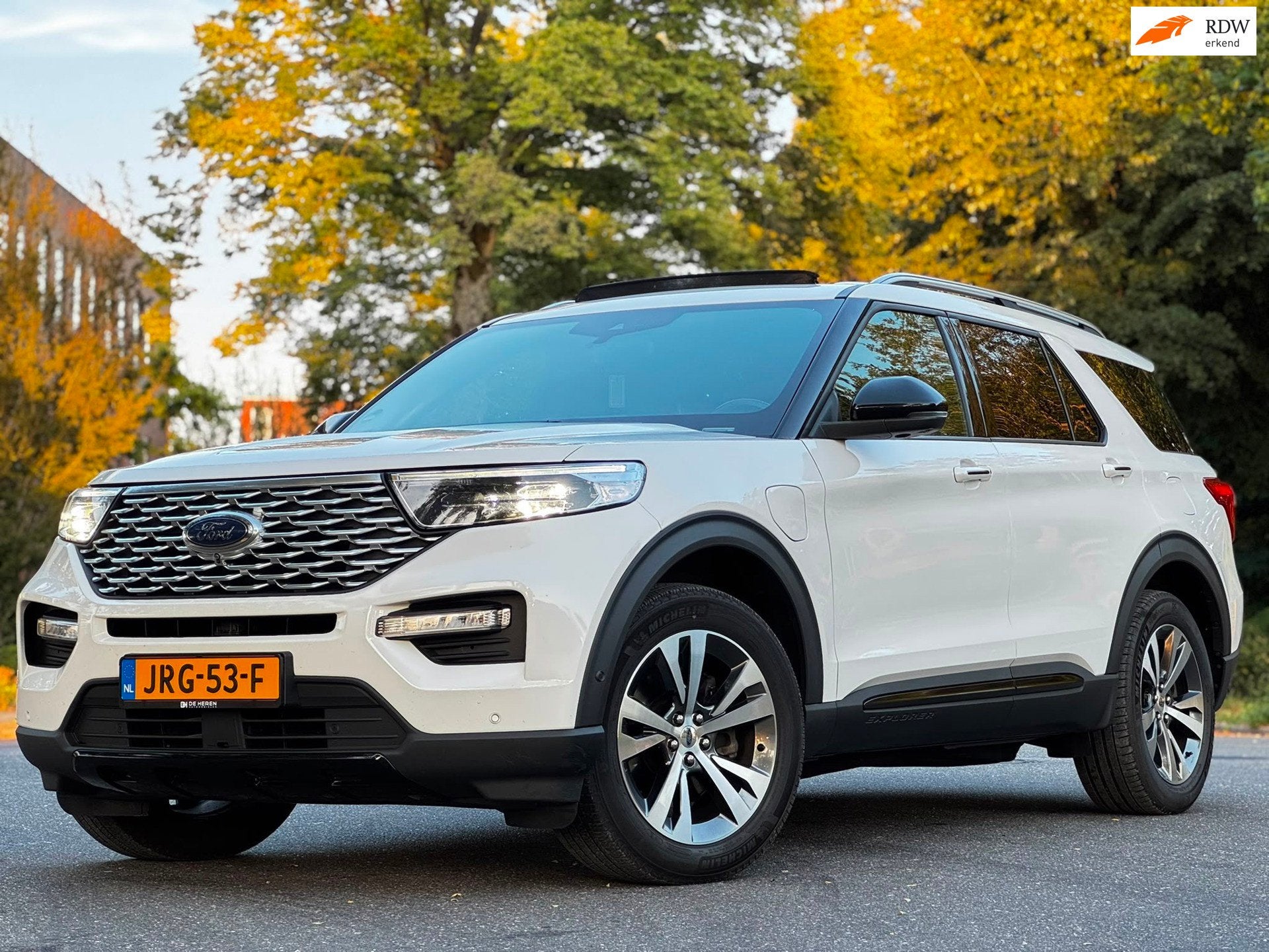 Ford EXPLORER 3.0 V6 EcoBoost PHEV ST-Line, Auto's, Ford, Automaat, Gebruikt, Euro 6, 2441 kg
