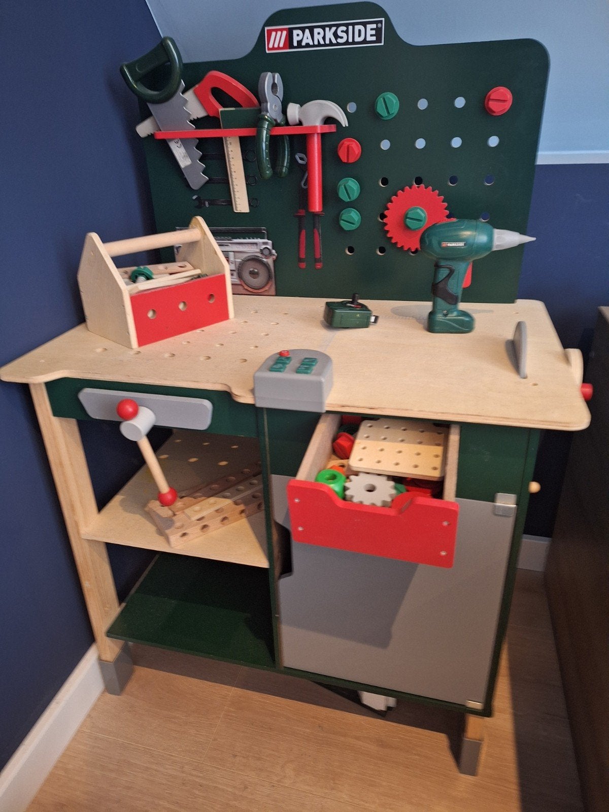 Parkside kinder werkbank, Ophalen, Zo goed als nieuw