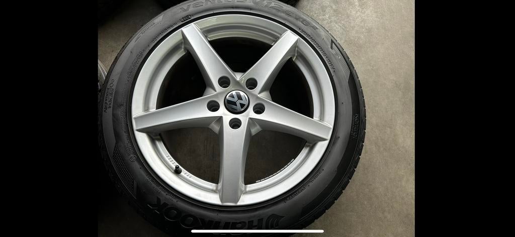 ‼️18” VW TRANSPORTER SET. ALS NIEUW, Auto-onderdelen, Banden en Velgen, 18 inch, Banden en Velgen, Ophalen of Verzenden, Zomerbanden
