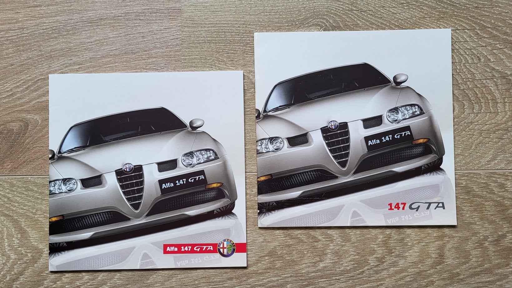 Alfa Romeo 147 GTA 3.2 V6 brochures NL, Ophalen of Verzenden, Alfa Romeo