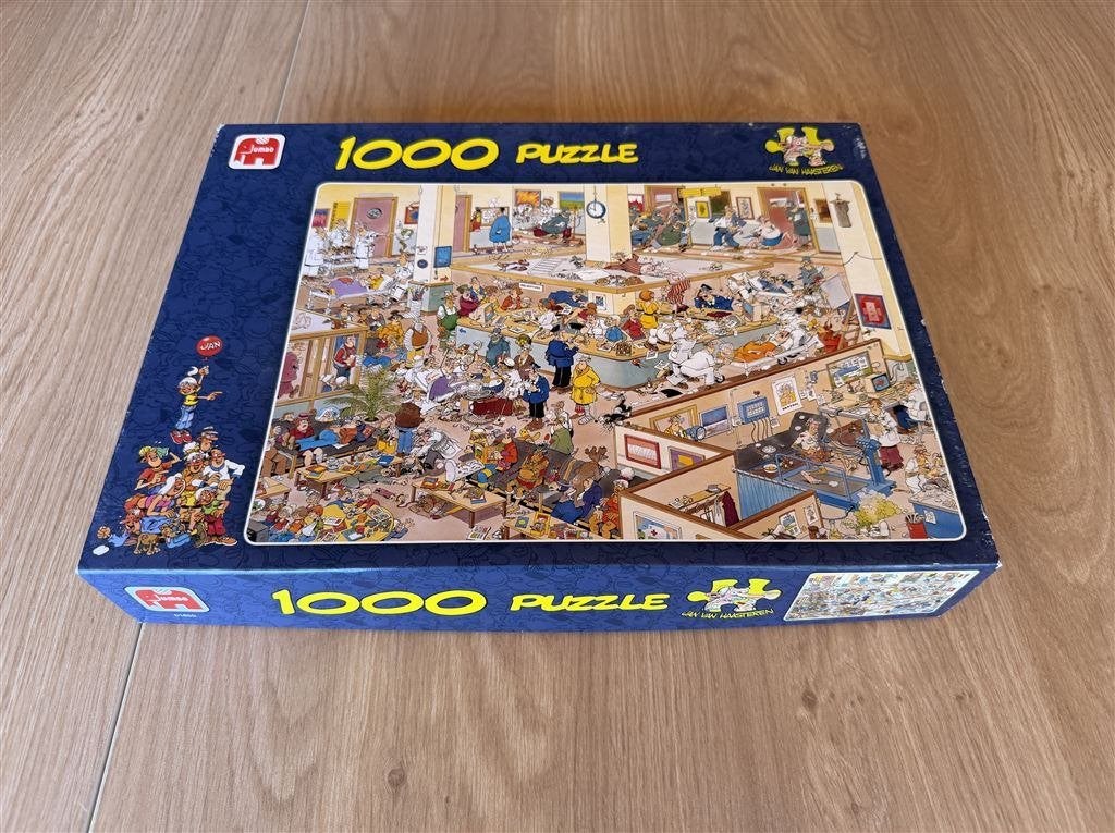 Jan van Haasteren - 1000 stuks - S7214, Ophalen of Verzenden, 500 t/m 1500 stukjes, Zo goed als nieuw