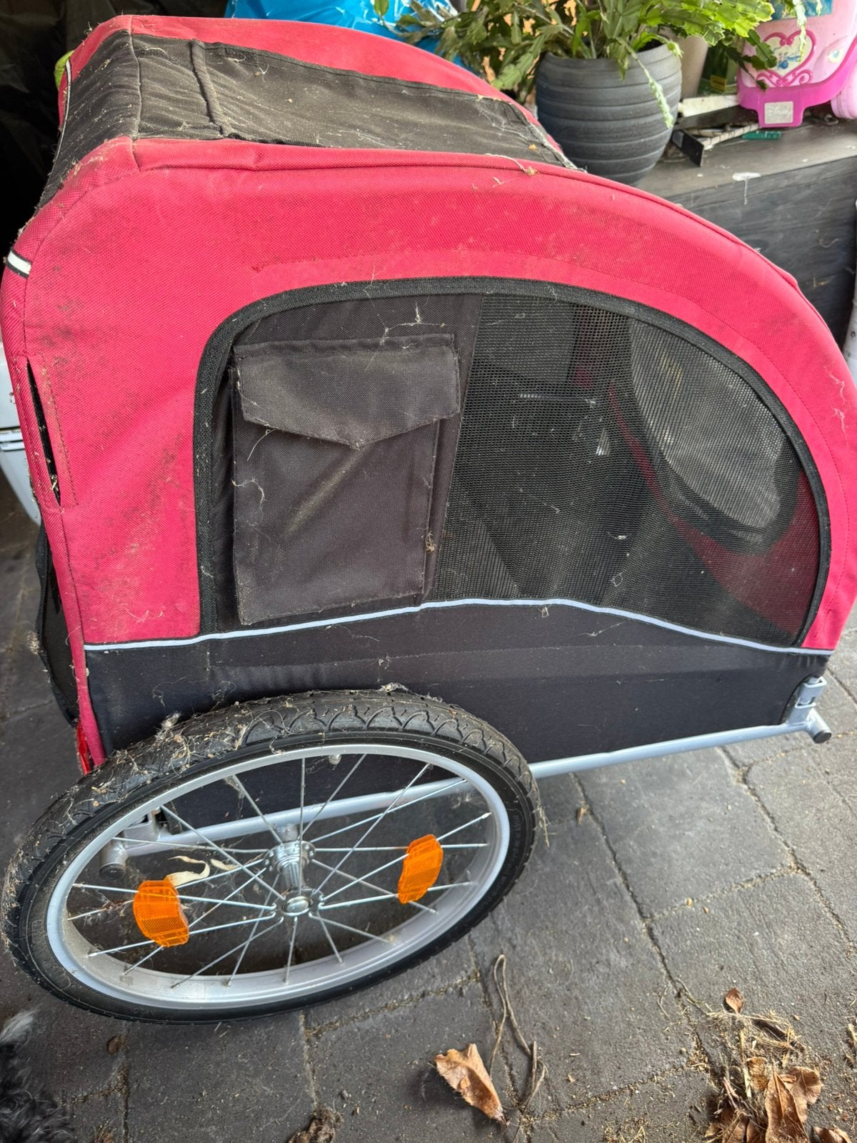 Honden fietskar, Ophalen, Zo goed als nieuw