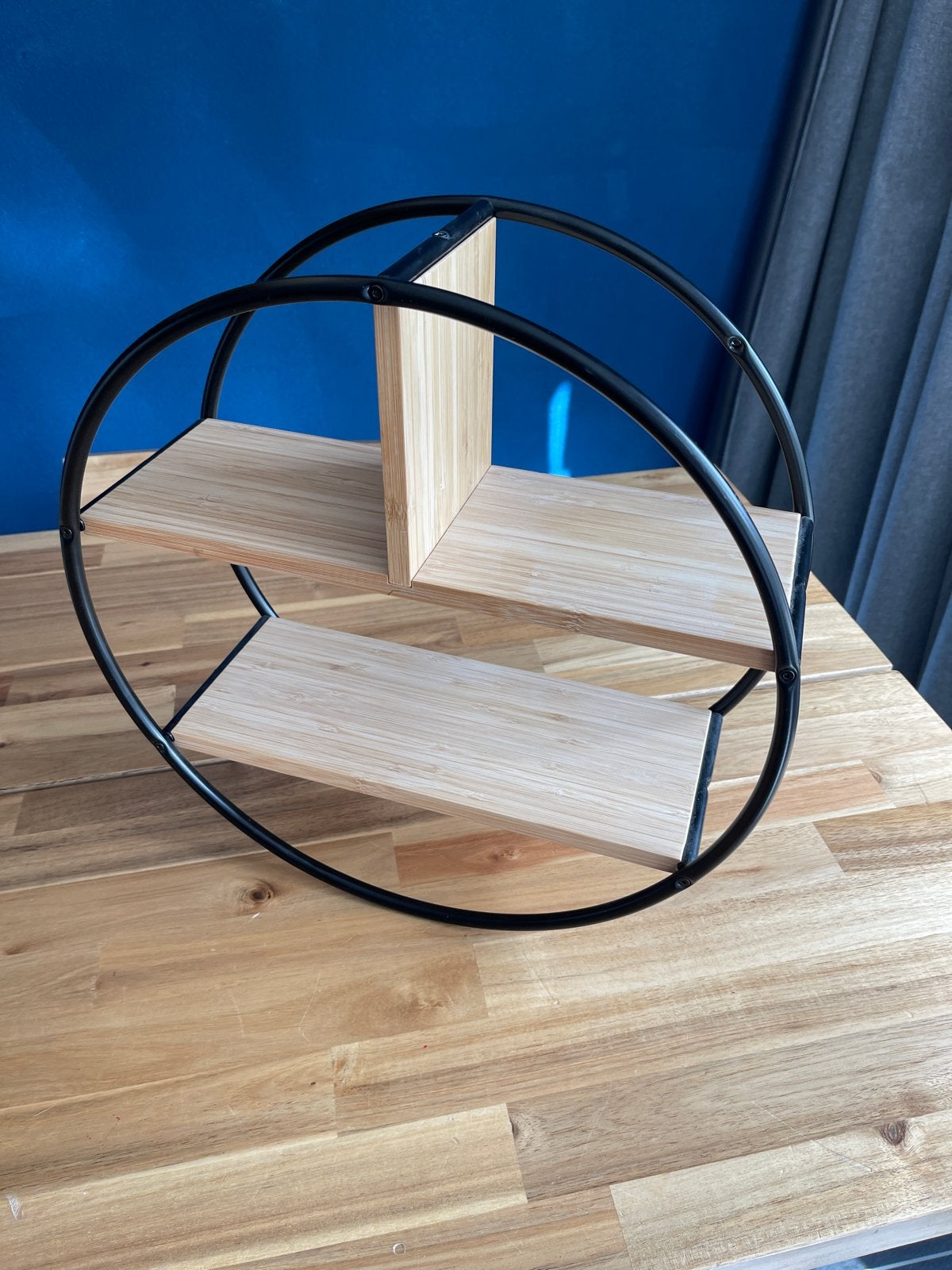IKEA HEDEKAS wanddecoratie/wandrek bamboe - Zo goed als nieu, Huis en Inrichting, Woonaccessoires | Wandplanken en Boekenplanken