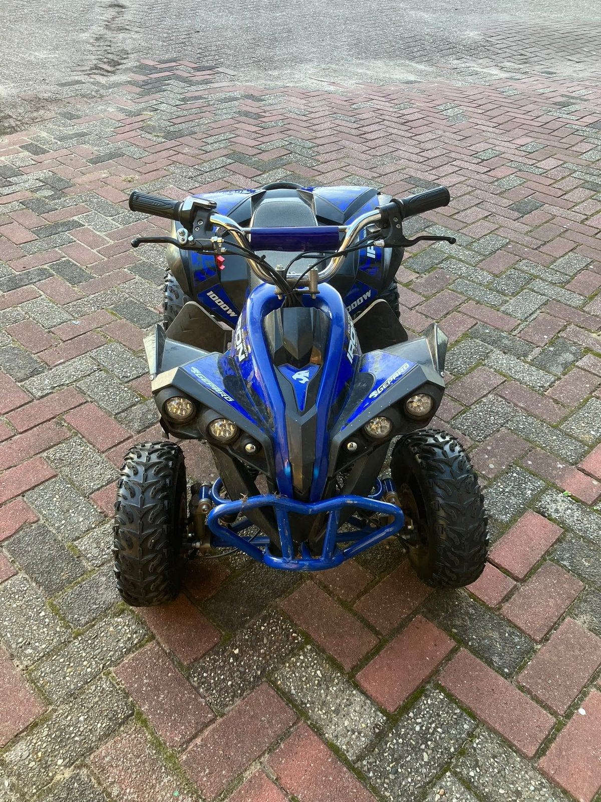 Te koop kinderquad 1000W, Gebruikt