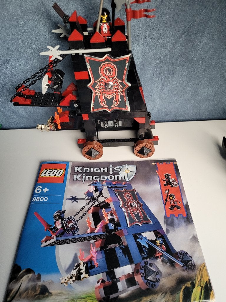 Lego Knights Kingdom Vladeks Siege Engine/ Aanvalstoren, Ophalen, Overige thema's, Lego, Zo goed als nieuw