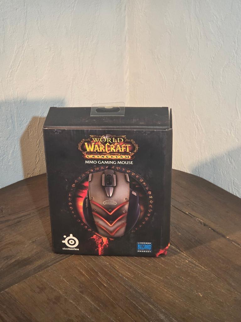 SteelSeries World of Warcraft Cataclysm MMO Gaming Muis, Computers en Software, Muizen, Ophalen, Rechtshandig, Muis, Gaming muis