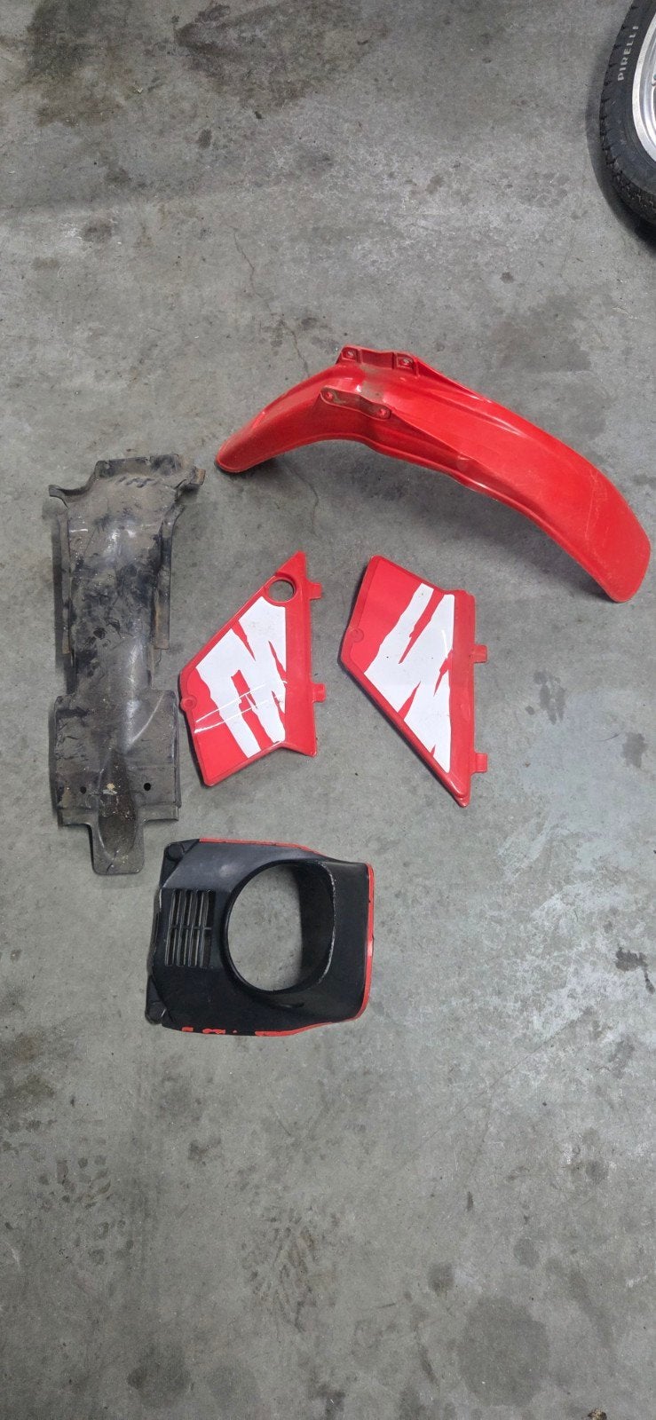 kappen Honda mt5 mt8, Ophalen of Verzenden, Zo goed als nieuw, Overige typen, Honda nsr mbx mtx mb mt