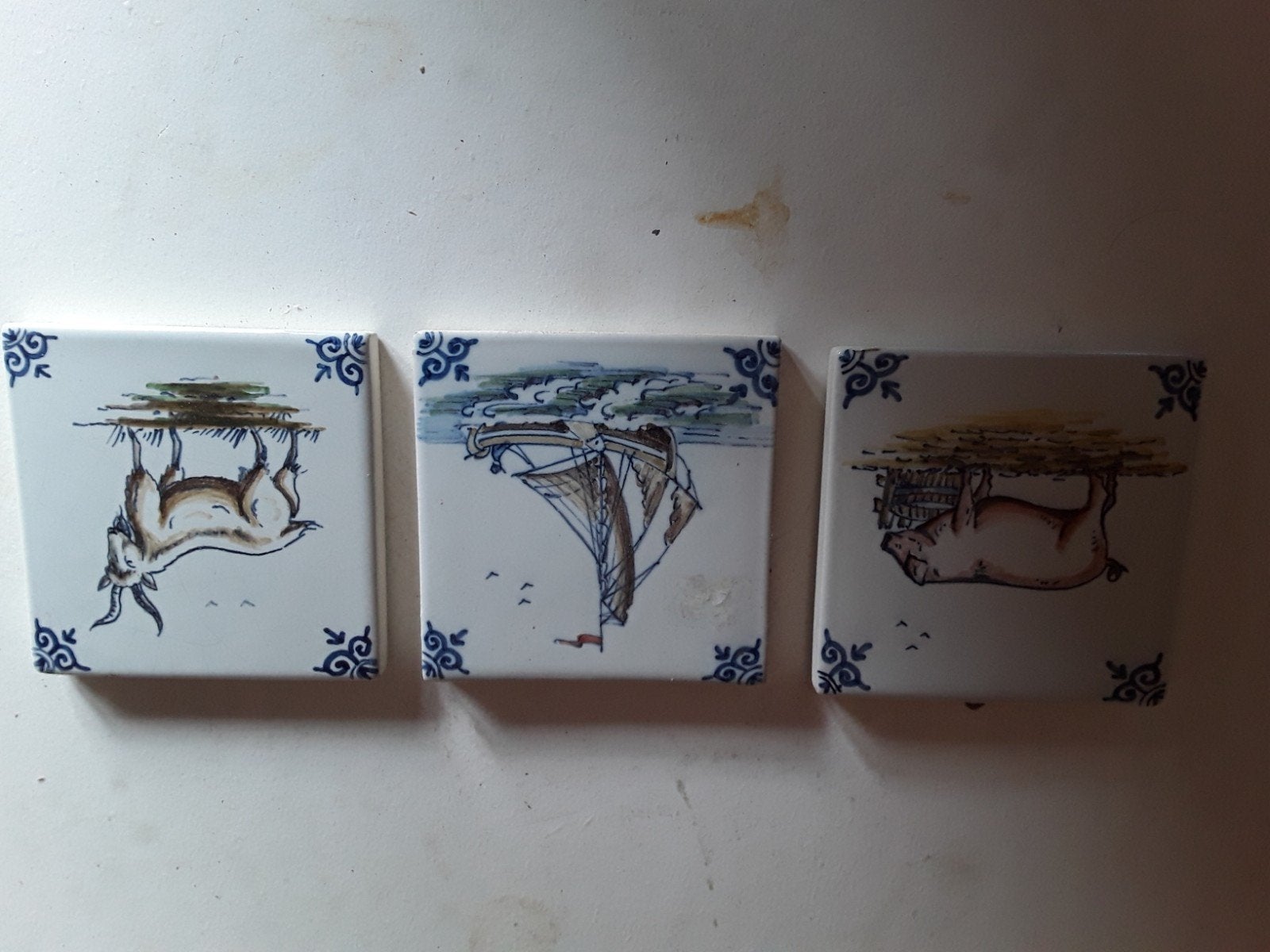Tegeltjes, Antiek en Kunst, Ophalen of Verzenden