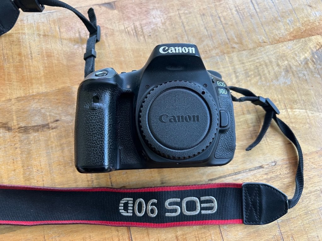 Canon EOS 90D, Ophalen, Gebruikt, Spiegelreflex, Draagriem