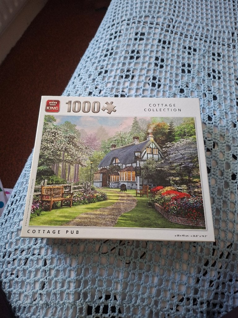 7x puzzels king, Ophalen, 500 t/m 1500 stukjes, Zo goed als nieuw, Legpuzzel