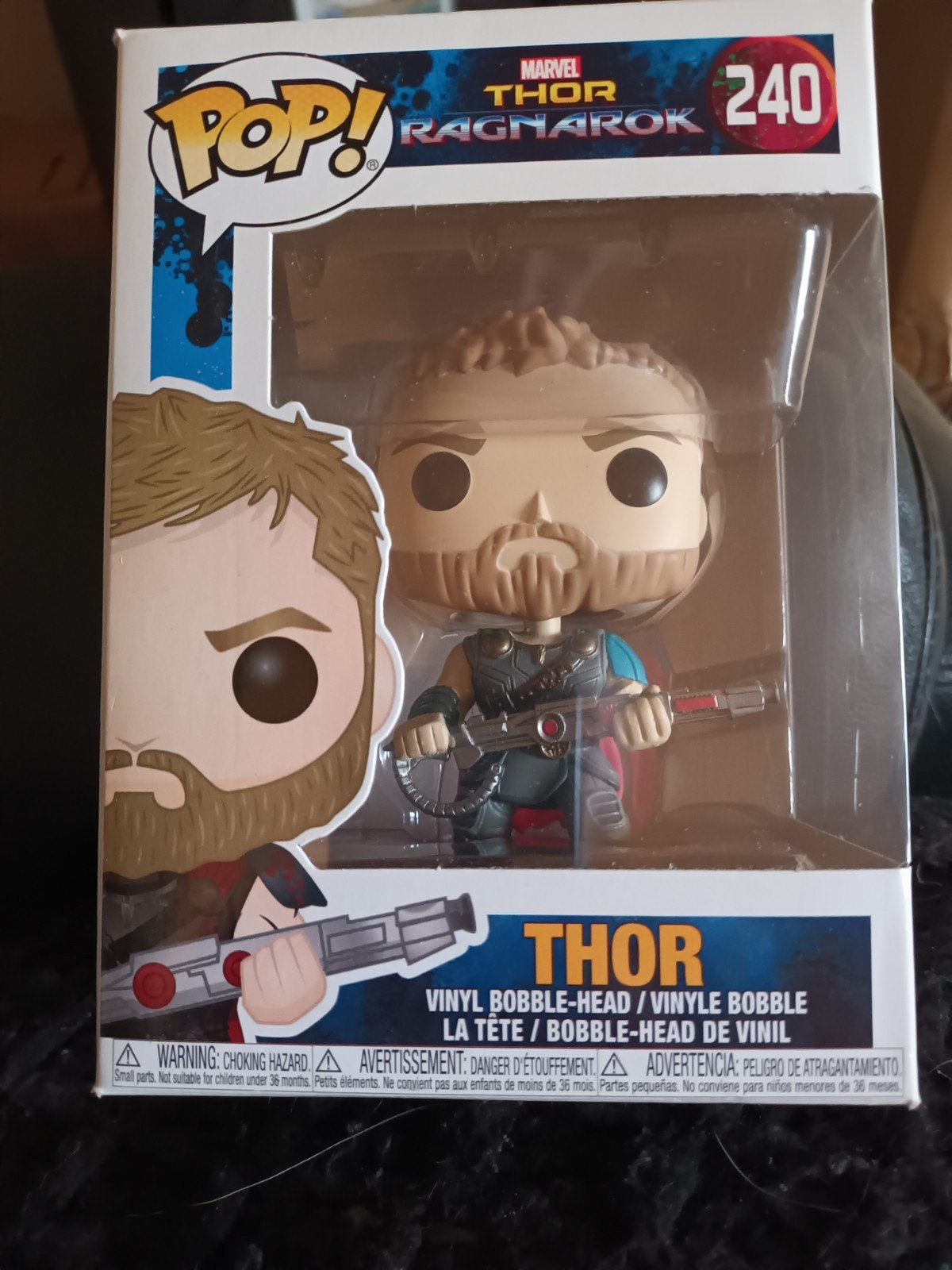 Funko Pop! Thor Ragnarok #240 - Marvel, Verzamelen, Poppetjes en Figuurtjes, Zo goed als nieuw, Ophalen of Verzenden