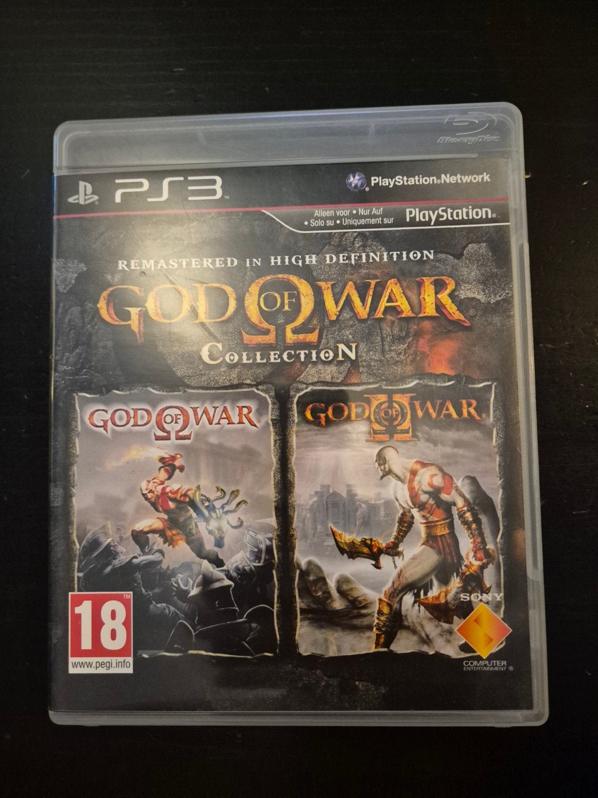 God of War Collection PS3 - Remastered in HD, Spelcomputers en Games, Games | Sony PlayStation 3, Zo goed als nieuw, Avontuur en Actie