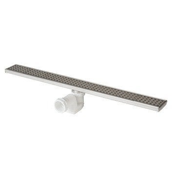 Douchegoot RVS 70 cm met blokrooster, Bartspierings@outlook.com, Gamma, Nieuw, Ophalen of Verzenden