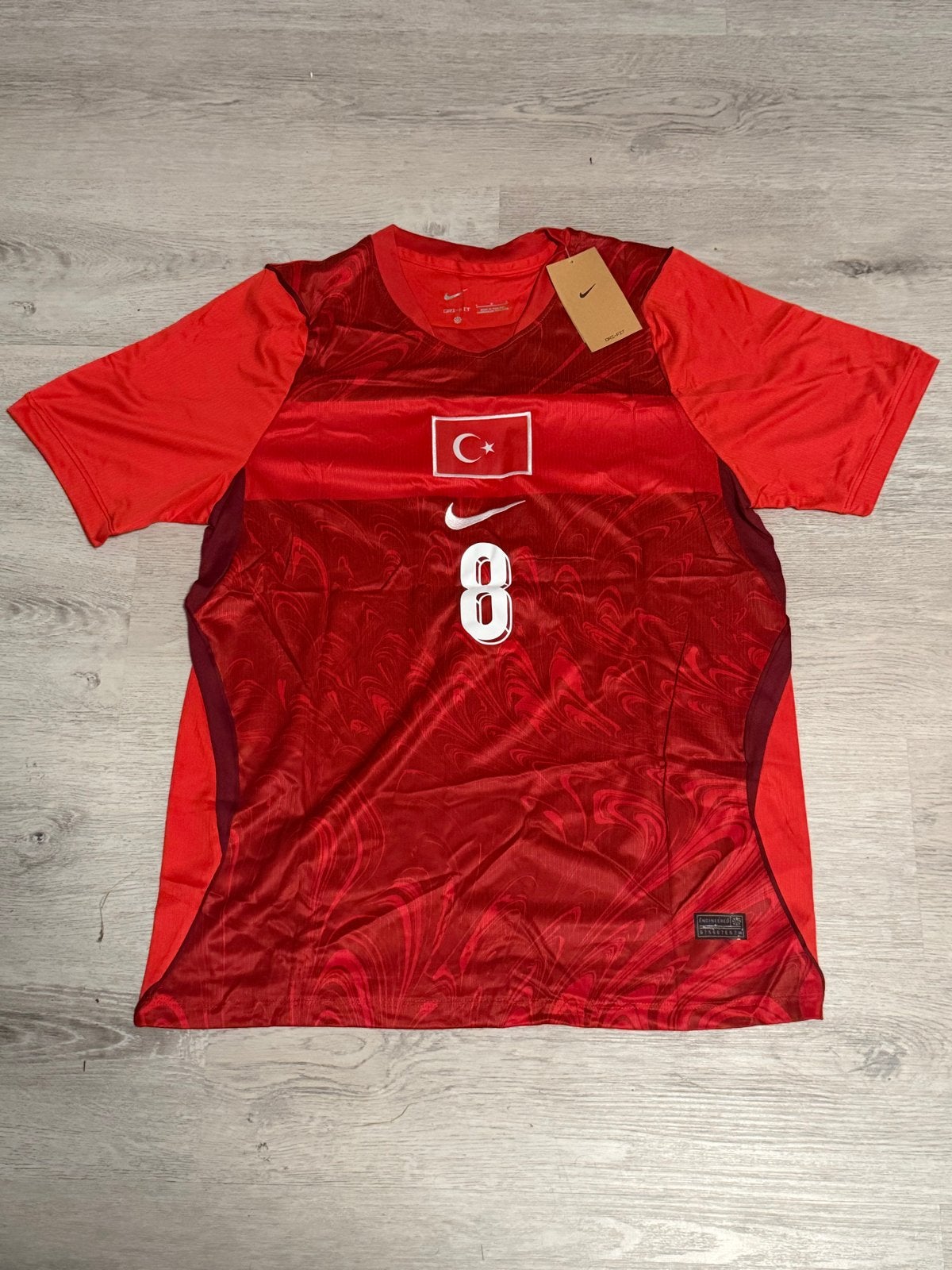 Nike Turkije Thuistenue Arda Guler Maat L, Maat L, Ophalen of Verzenden, Nieuw, Shirt