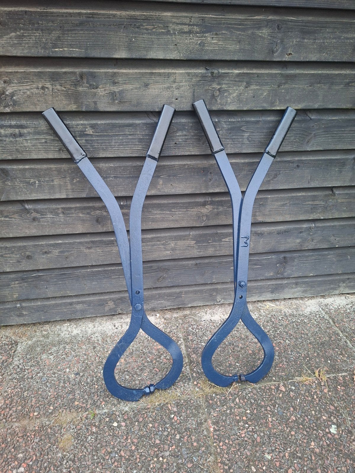 2 bandentangen, Ophalen