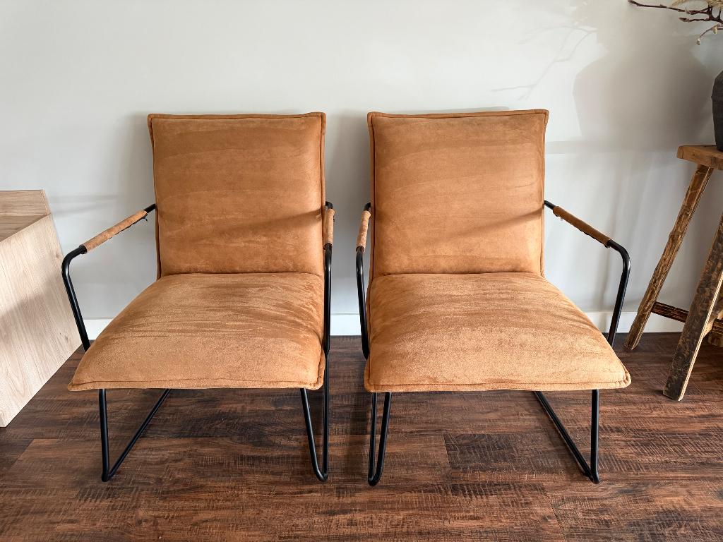 Fauteuils, Huis en Inrichting, Fauteuils, Ophalen, Minder dan 75 cm, Zo goed als nieuw, 75 tot 100 cm