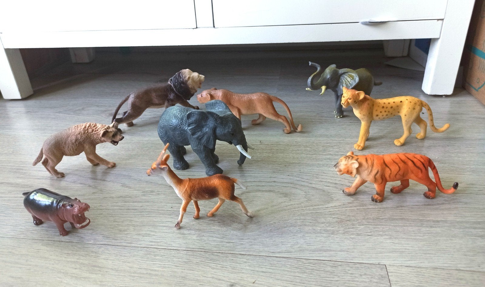 Speelgoed wilde dieren set (geen Schleich), Ophalen of Verzenden