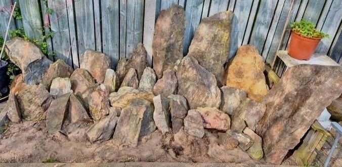 Leisteen en keien uit diverse landen, Tuin en Terras, Grind, Keien en Split, Ophalen of Verzenden