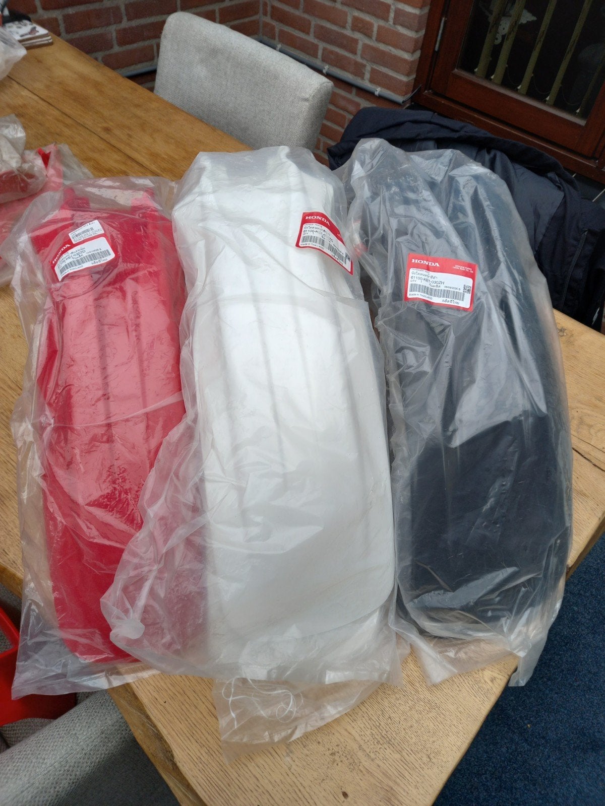 NOS Origineel Honda MTX R2 125/200 Voorspatborden, Ophalen of Verzenden, Nieuw, Kap, Honda