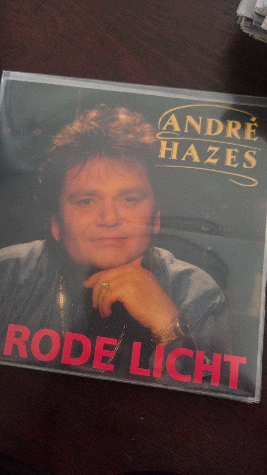 André Hazes - Rode Licht (Single), Ophalen of Verzenden, Gebruikt, Levenslied of Smartlap, Single