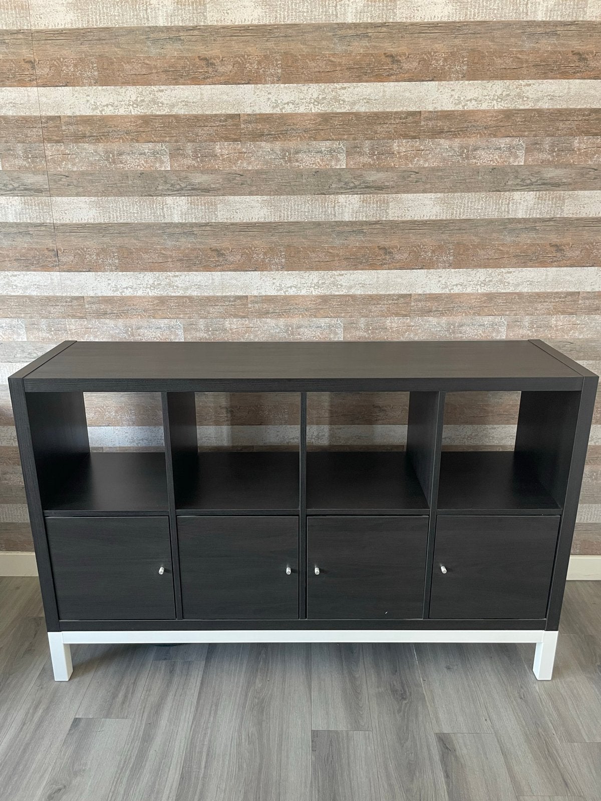 IKEA Kallax kast met onderstel, Ophalen, Gebruikt, 100 tot 150 cm, 150 tot 200 cm