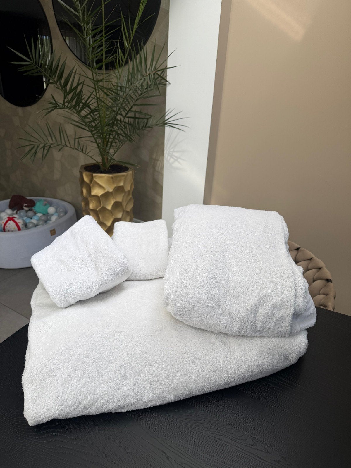 Optidee Compleet wit pluche  beddenset, Wit, Dekbedovertrek, Tweepersoons, Ophalen of Verzenden
