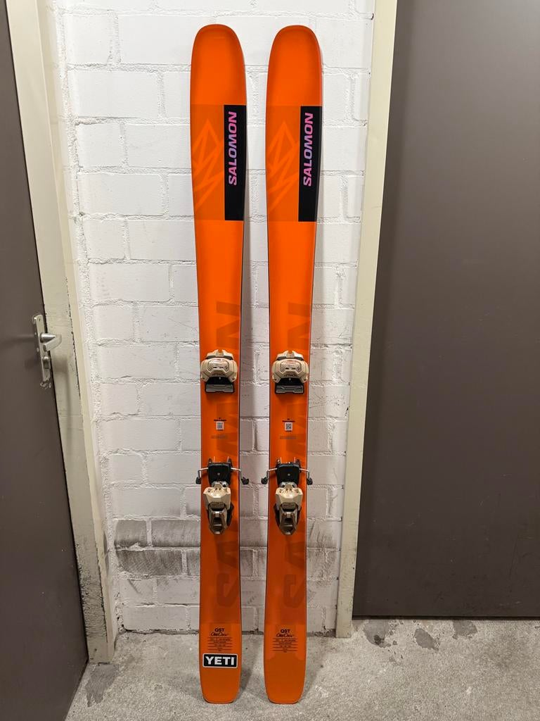 Salomon QST 106 Ski's 180cm - All-Mountain Freeride, Skiën, Ski's, 180 cm of meer, Gebruikt
